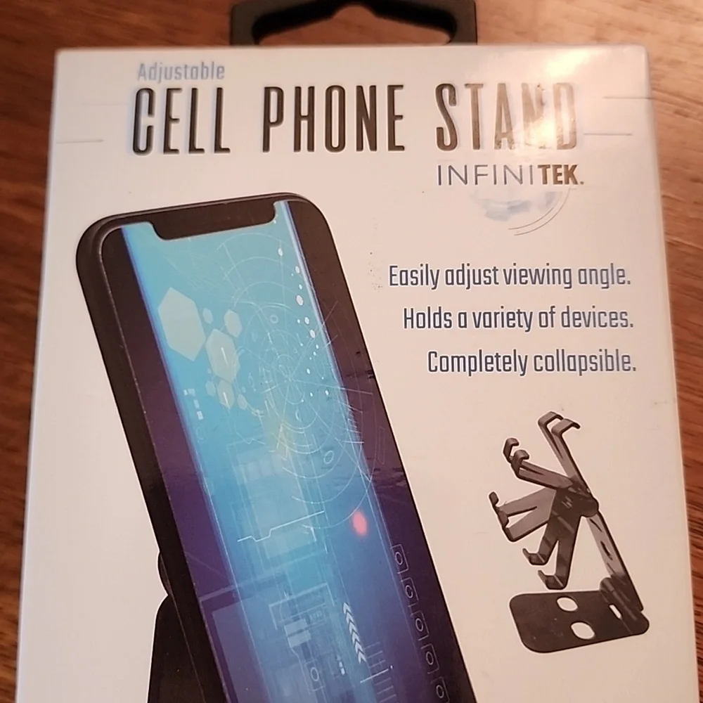 InfiniTek Black Cell Phone Stand